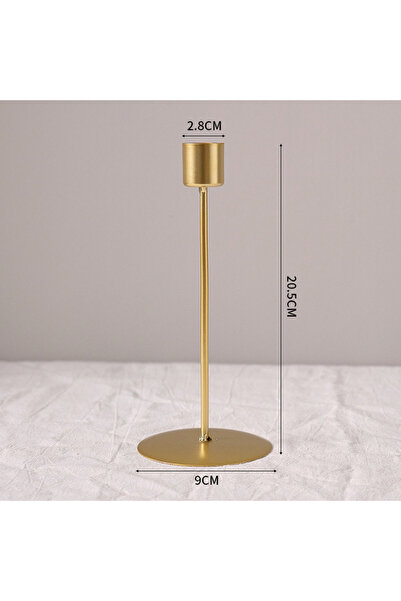 Choice1 حامل شموع بسيط بتصميم نورديك، قطعة واحدة، مناسب لغرفة الطعام