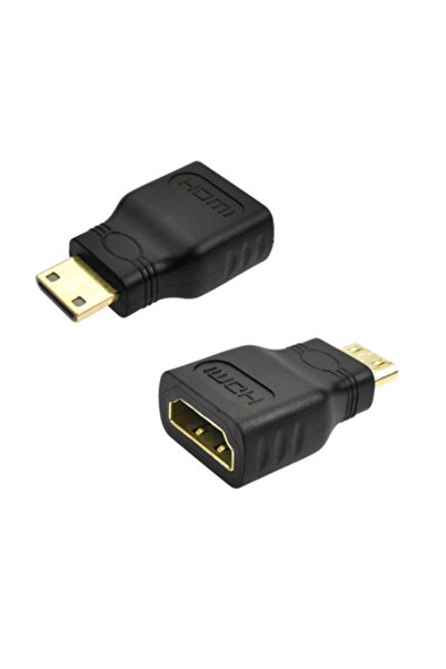 Choice 1PCS Mini HDMI Male to Standard HDMI Female Adapter Type-C to Type-A S...