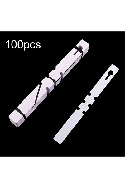 Choice 100pcs white 100PCS Pvc Waterproof Ring For Flower Plant Labels, Seedl...