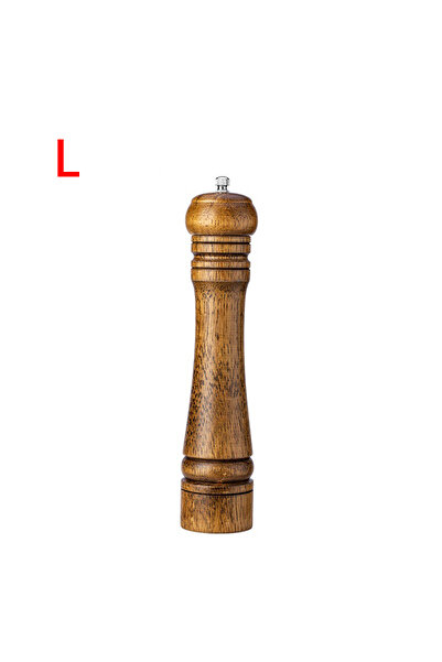 Choice6 1PC 1PC Manual 5 inch 8 inch 10 inch grinder; pepper grinder; oak woo...