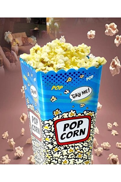 A&A Movie day xi blue popcorn bucket - snack container/snack bowl/crisp conta...