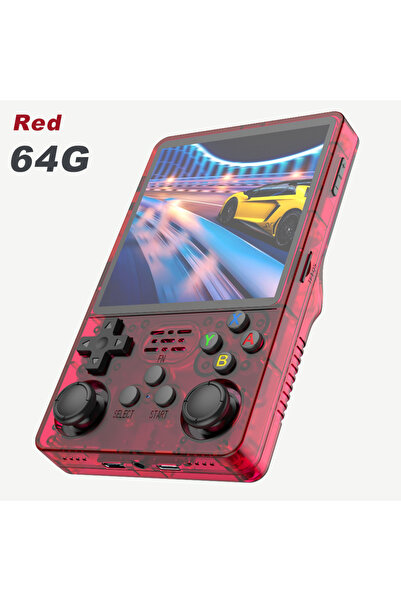 Choice8 جهاز ألعاب محمول جديد أحمر 64 جيجابايت 2025 بشاشة كبيرة 4 بوصة IPS R3...