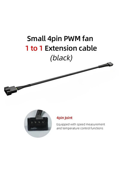 Choice كابل تمديد مروحة يحافظ على البرودة بتحكم حراري PWM من 1 إلى 1، كابل كم...