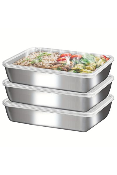 Choice 3PCS 3pcs Stainless Steel Food Containers - Leakproof & Stackable with...