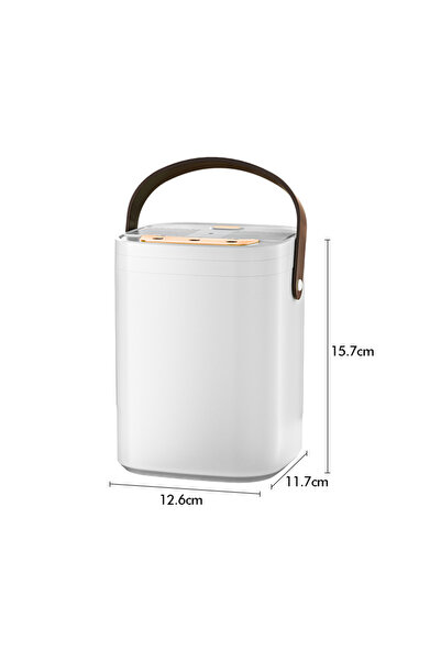 Choice مرطب هواء ليلي أبيض بثلاثة بخاخات، سعة 1.8 لتر، محمول، مصنوع من جلد، م...