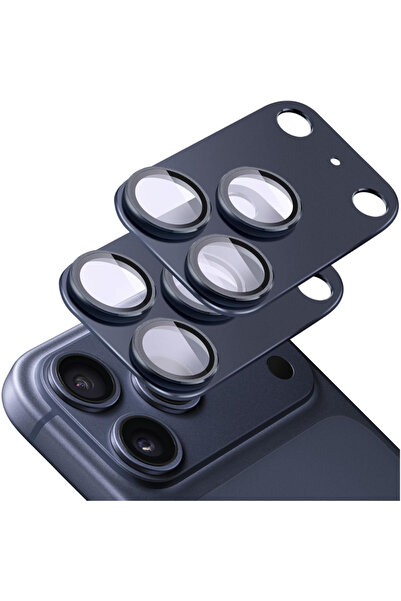 Choice6 For IPhone 17 ProMax Blue NNBILI 2Pcs For IPhone 17 Pro Max Camera Le...