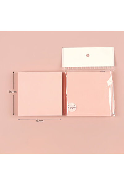 Choice3 Pink 100Sheets Color Sticky notes Pads Posits Stationery Paper Sticke...