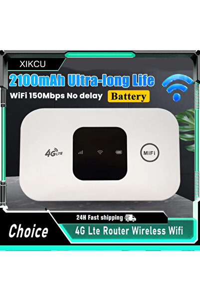 Choice راوتر 4G LTE لاسلكي واي فاي 2100 مللي أمبير نقطة اتصال محمولة مع فتحة ...