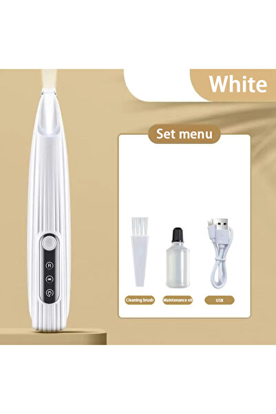 Choice ماكينة تشذيب مخالب الكلاب المحمولة البيضاء مع ضوء LED، قابلة لإعادة ال...