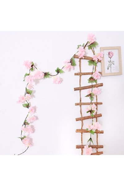 Choice11 1pc Light Pink 230cm Cherry Blossom Artificial Flowers Sakura Garlan...