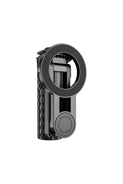 Choice عصا سيلفي مغناطيسية صغيرة متعددة الوظائف 4 في 1، سوداء اللون، تعمل لاس...