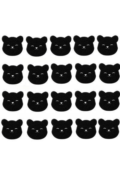 Choice3 كرة غسيل على شكل دب لإزالة شعر الحيوانات الأليفة (20 قطعة) - قابلة لإ...