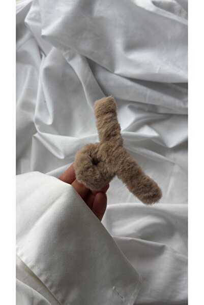 YOYYO Women's Plush Furry Oversized Clasp Buckle - Soft Textured Winter Hair ...