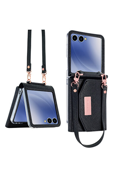 Choice13 غلاف هاتف من جلد الصناعي الأحمر الداكن من VIETAO مع حزام للمعصم، متو...