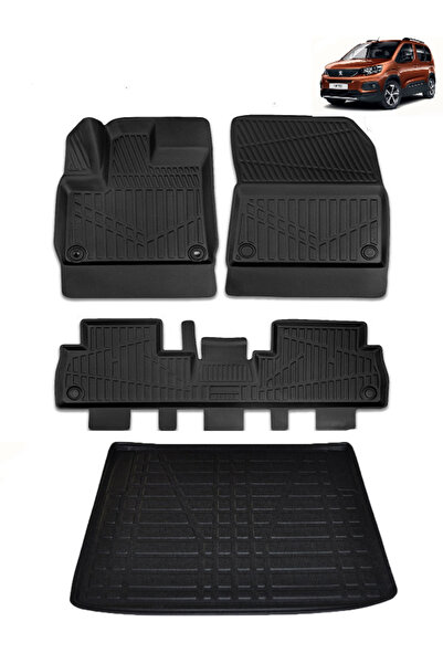 RICH OTO PASPAS RİFTER 3D HAVUZLU PASPAS 3D BAGAJ HAVUZU SET 2019 2020 2021 2...