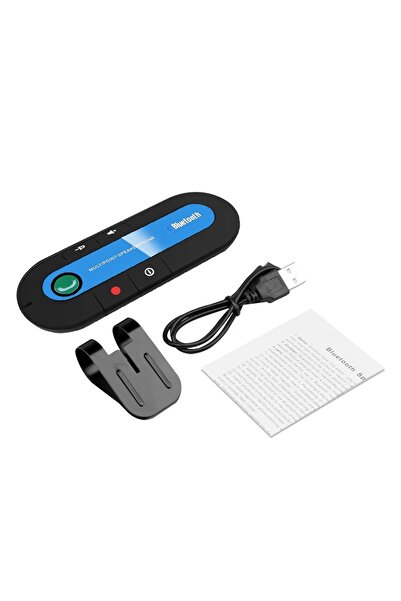 Choice1 kebidumei Blue Bluetooth Handsfree Car Kit Sun Visor Handsfree Blueto...