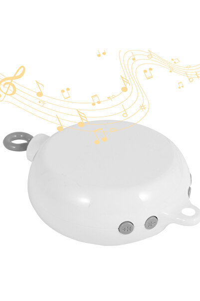 Choice White Baby Mobile Music Box Crib Mobile Musical Box with 3 Modes Baby ...