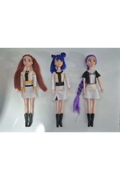 victiny Set de 3 păpuși K-Pop Demon Hunters, 30 cm