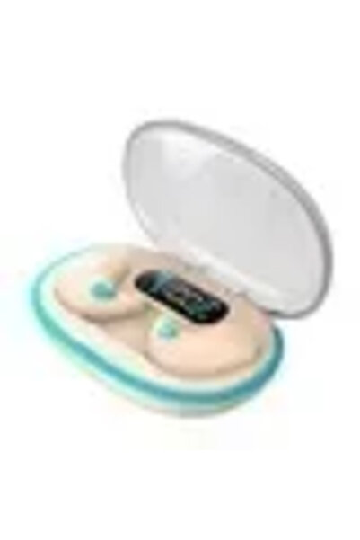 Choice4 سماعات أذن لاسلكية صغيرة بلون الكاكي للنوم، سماعات رأس صغيرة للعمل، س...