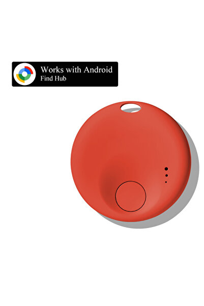 Choice4 جهاز تتبع N-Tag Red Air Tag لأجهزة أندرويد، متوافق مع تطبيق "العثور ع...