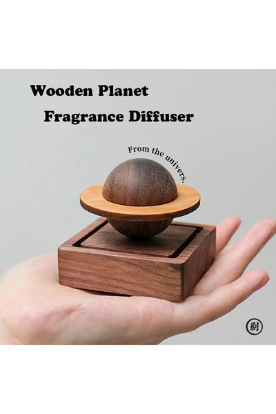 Choice 1pc 1pcs wood scent No essential oil diffuser Jupiter shape home decor...