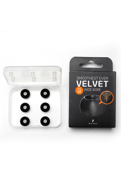 Choice5 M-3 أزواج من أطراف سماعات الأذن المصنوعة من السيليكون مخمل واسع الفتح...