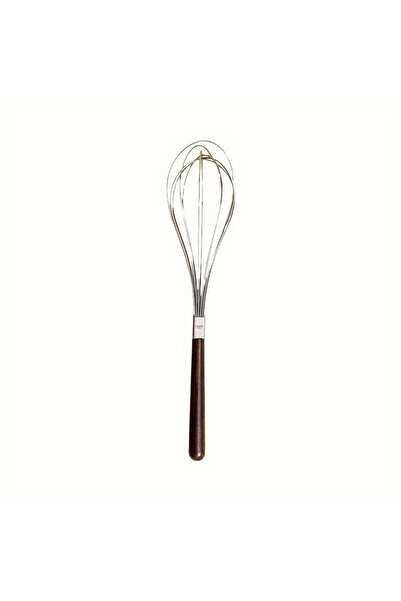 Choice 1pc 1pc, Stainless Steel Egg Beater, Manual Household Wooden Handle Mi...