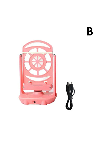 Choice1 Pink Desk Mute Automatic Swing Shaker Mobile Phone Stand Holder Phone...