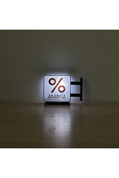 Choice Arabica Glowing Mini Cute Fridge Magnets Light Box Coffee Beer Illumin...