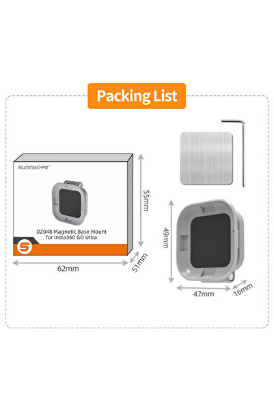 Choice حامل مغناطيسي متعدد الوظائف، حامل POV، دعامة زاوية قابلة للتعديل لكامي...