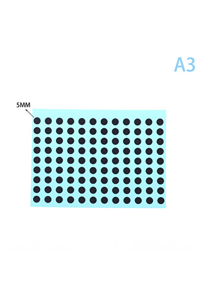 Choice3 diameter-5mm Diameter 4 Sizes Black Conductive Pads Keypad Repair Kit...