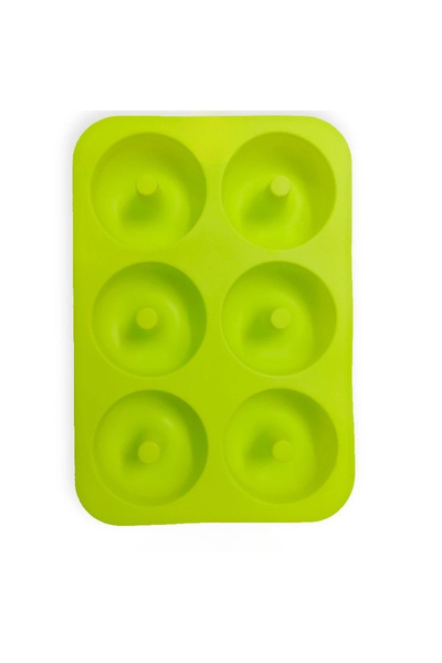 Choice Green 6 Holes Silicone Donut Molds Non-stick Silicone Donut Baking Pan...
