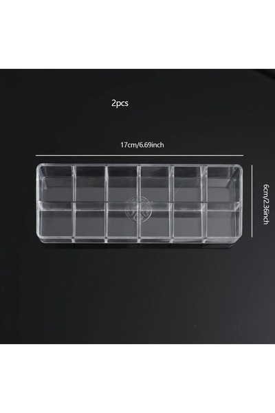 Choice علبة حامل أحمر شفاه شفافة مكونة من 12 خانة، منظم مكياج، صندوق تخزين، ح...