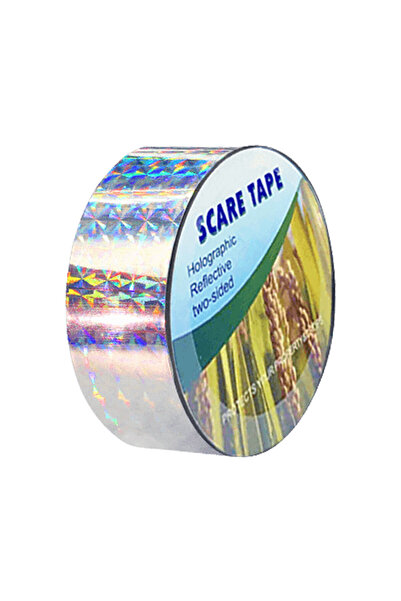 Choice3 شبكة 2.4 سم × 50 م، شريط طارد للطيور عاكس للضوء، طارد للطيور، طارد لل...