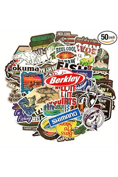 Choice 50 قطعة 50 ملصق PVC - مناسب للملصقات الفينيلية المقاومة للماء على أجهز...