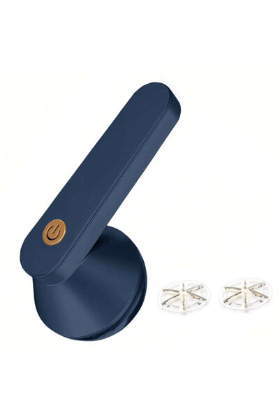 Choice1 Blue USB rechargeable hair removal ball - portable fabric shaver, lon...