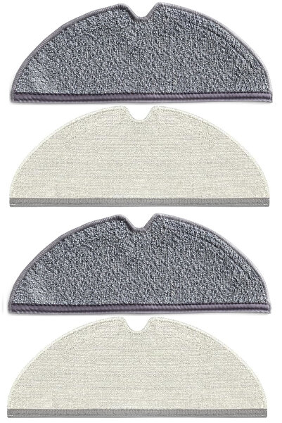 Roborock Q5 Q7 Q8 Max(Q8 Plus/ Q8 Max Pro Değil)Uyumlu Mop Bez 2 farklı Renk ...