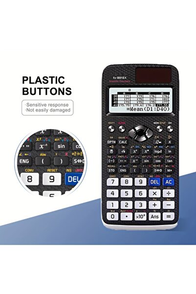 Choice آلة حاسبة متعددة الوظائف للعلوم FX-991EX، 552 وظيفة، مصممة للطلاب، اقت...