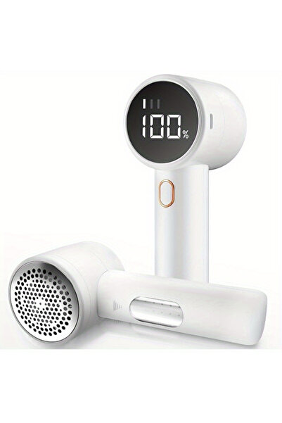 Choice ماكينة حلاقة قماش قابلة لإعادة الشحن عبر منفذ USB، شاشة LED، 6 شفرات، ...