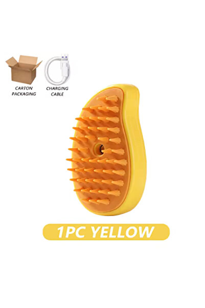 choice2 فرشاة إزالة الشعر بالبخار الصفراء - قطعة واحدة، فرشاة كهربائية بخاخية...