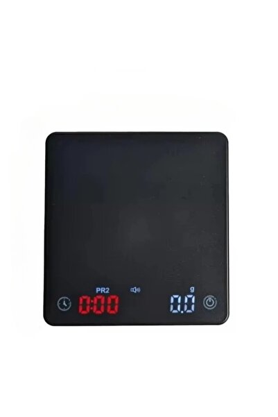 Choice ميزان قهوة نانو صغير بسعة 3 كجم مزود بمؤقت، ميزان إسبريسو، غطاء سيليكو...