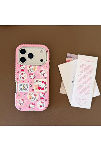 choice2 ملصق زهرة وردي اللون من KT ، مناسب غلاف هاتف iPhone 17 Pro Max 17 Pro...