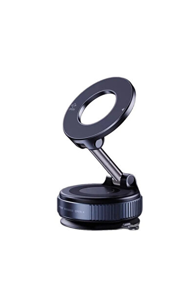 Choice black 1 pcs Magnetic Car Phone Holder 360degree Rotation Vacuum Adsorp...