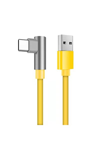 Choice كابل USB-C أصفر بطول 1.8 متر، شحن فائق السرعة 67 واط 120 واط، 6 أمبير،...