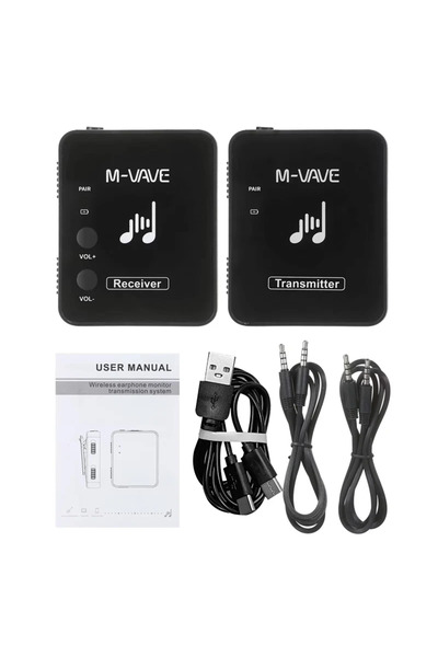 Choice جهاز استقبال لاسلكي قابل لإعادة الشحن من نوع VIKEFON RX و TX M-VAVE WP...