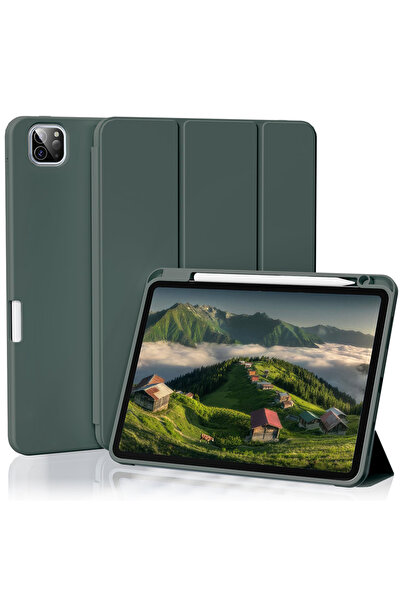 Choice5 Deep Green For iPad Pro 11 Inch Case 4th/3rd/2nd Generation with Penc...