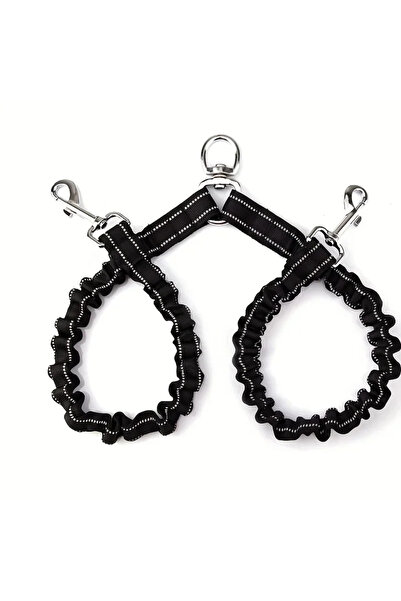 Choice black Pet Dog Double Leashes - No Tangle Dog Leash Coupler, Comfortabl...