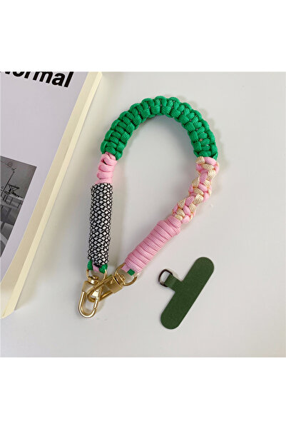 Choice1 حبل هاتف محمول متين وقوي مصنوع يدويًا من بوليستر /النايلون TG-1308، م...