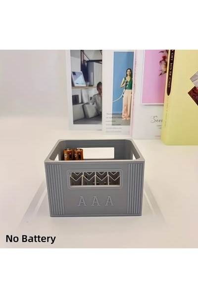 Choice1 صندوق تخزين بطاريات AAA قابل للتكديس مطبوع بتقنية الطباعة ثلاثية الأب...