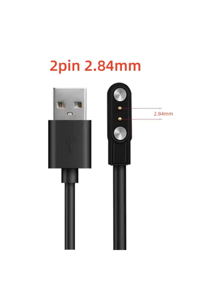 Choice1 black 2pin 2.84mm Universal 2Pin 4mm 7.62mm 4Pin Strong Magnetic Char...